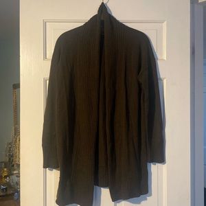 Ann Taylor brown cardigan. Size large